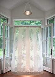 Fern Madras Lace Curtain & Yardage 